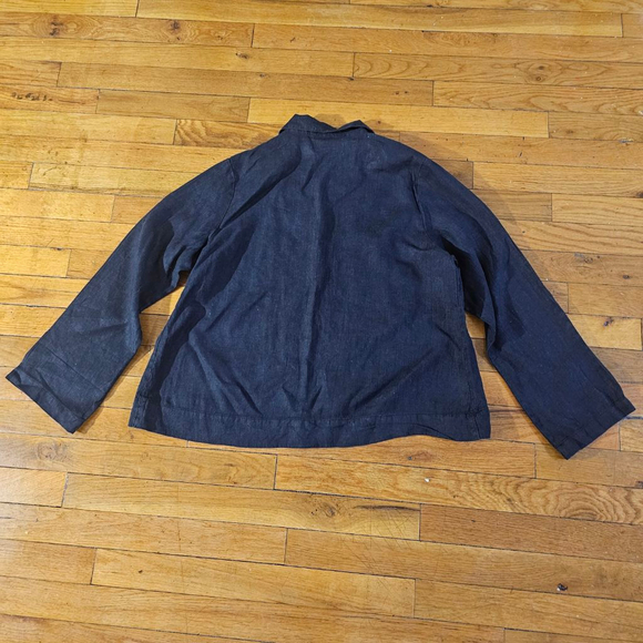 Women's Bryn Walker Black Linen Blazer Jacket Size XS - Picture 7 of 9